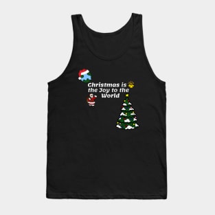 Christmas is the joy to the world Tank Top